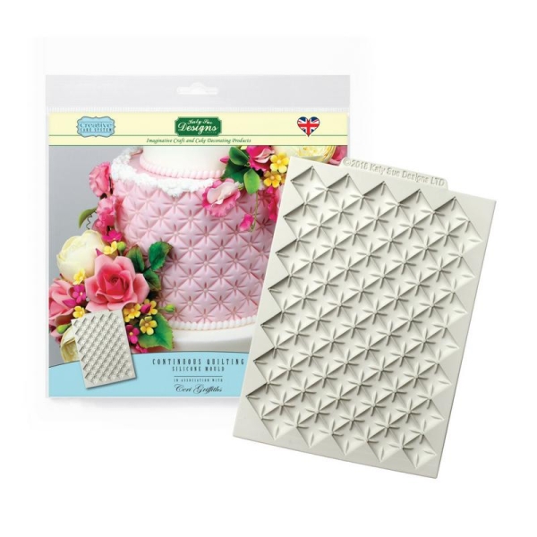 Silicone Mould - Quilting Continuous